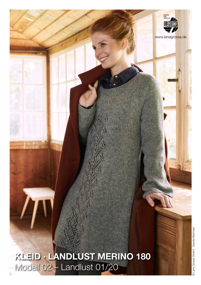 Kleid Landlust Merino 180 Modell 02
