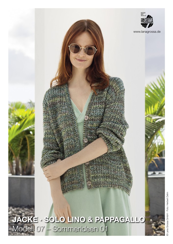 Jacke Solo Lino & Pappagallo