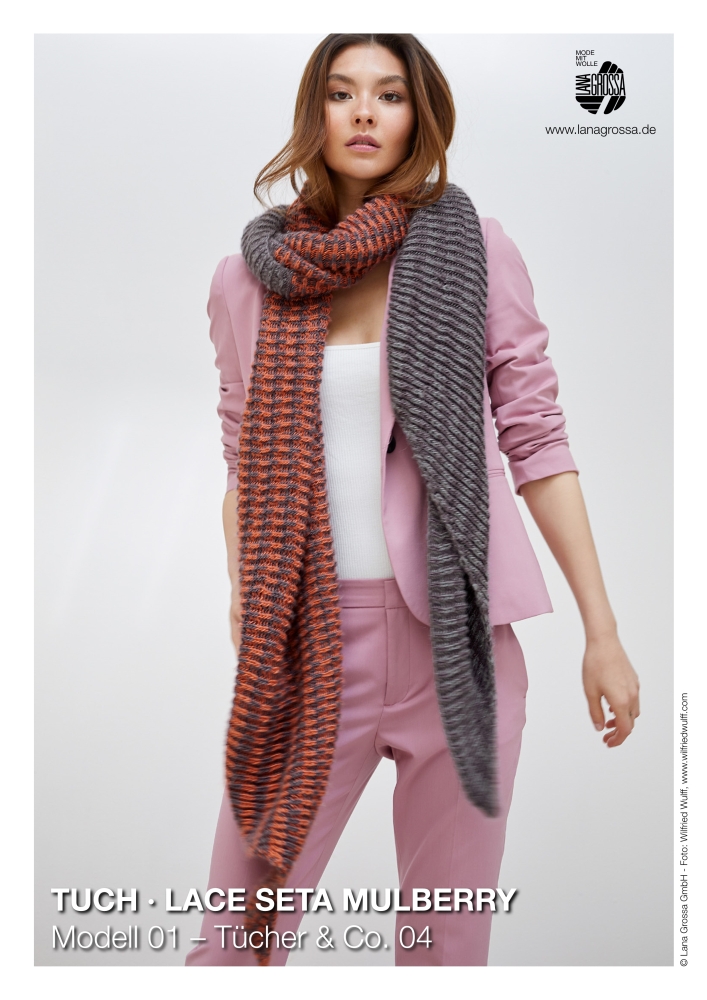 Tuch Lace Seta Mulberry