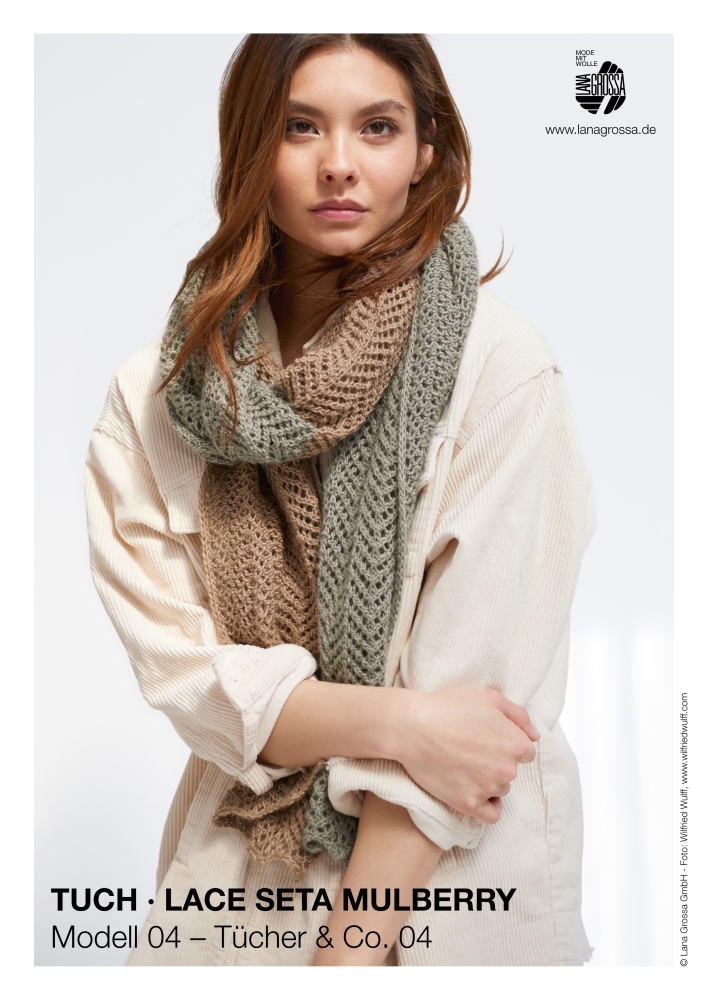 Tuch Lace Seta Mulberry
