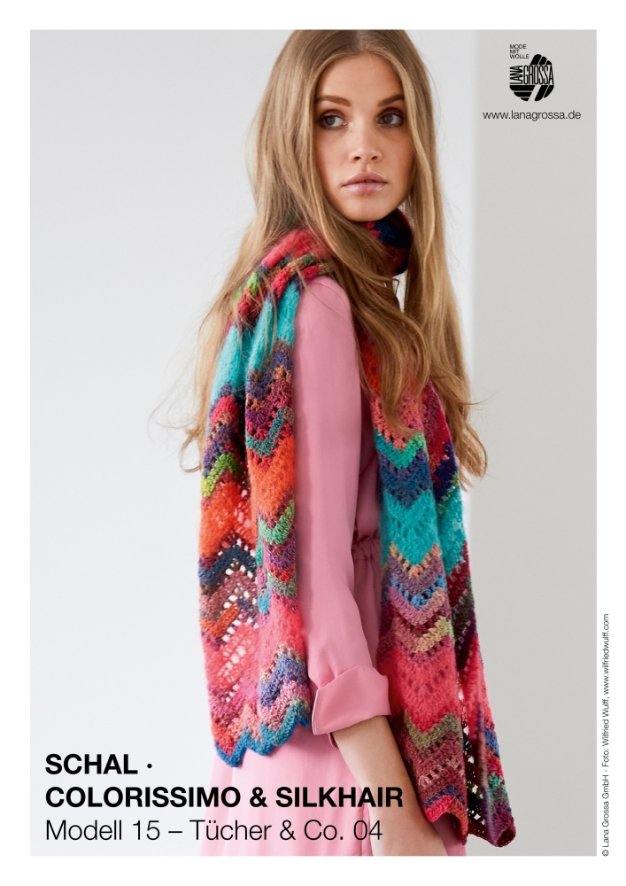 Schal Colorissimo & Silkhair