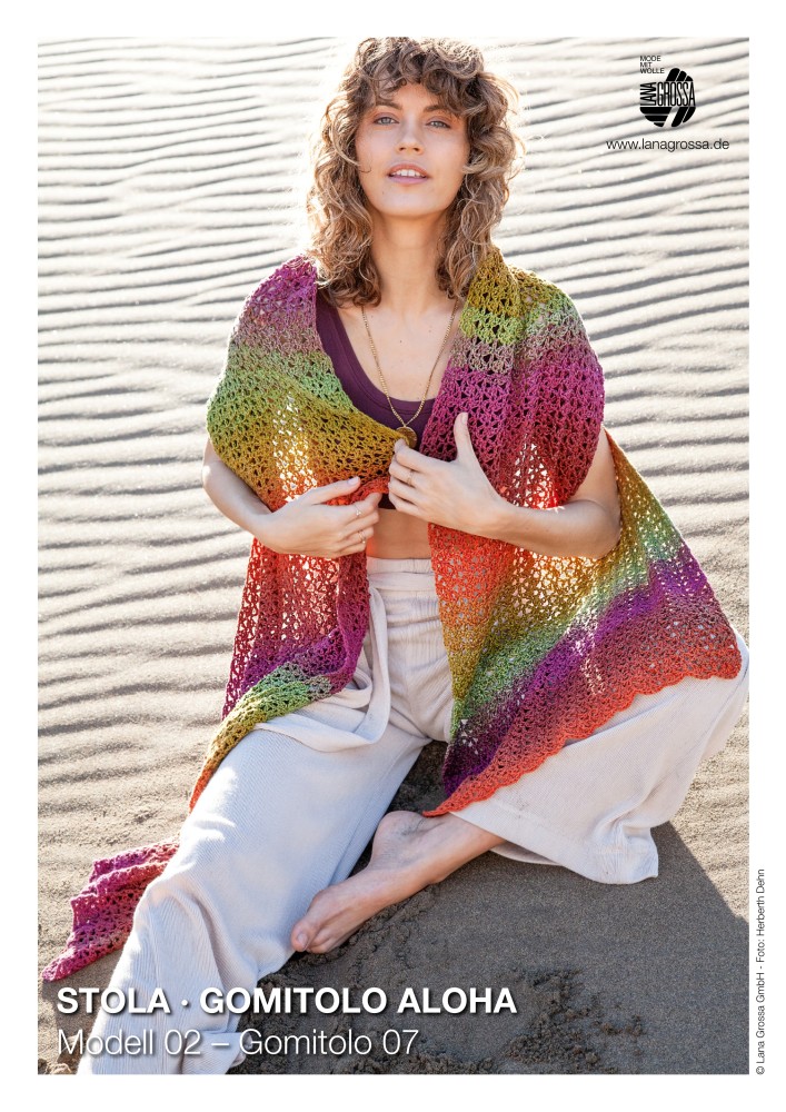 Stola Gomitolo Aloha Modell 02 – Gomitolo 07