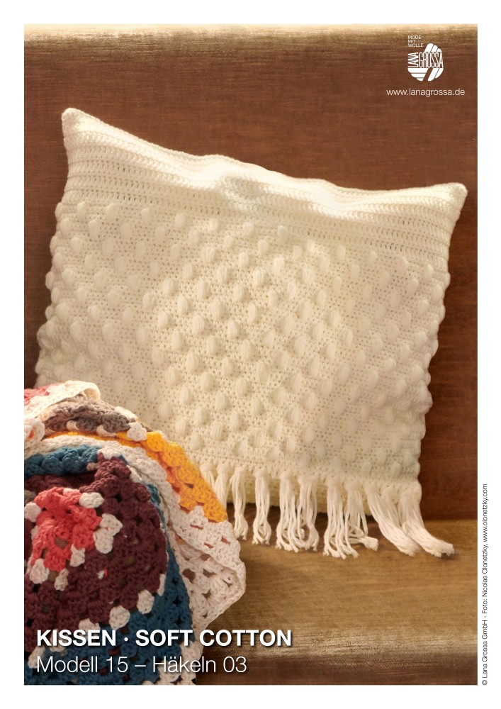 Kissen Soft Cotton Modell 15 – Häkeln 03