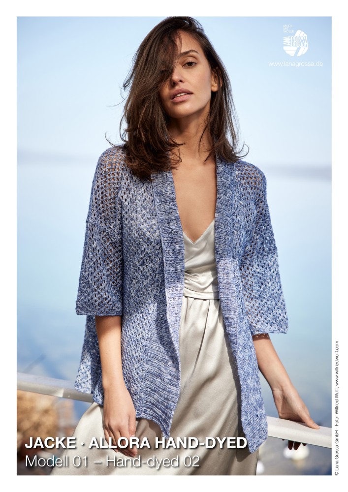 Jacke Allora Hand-dyed