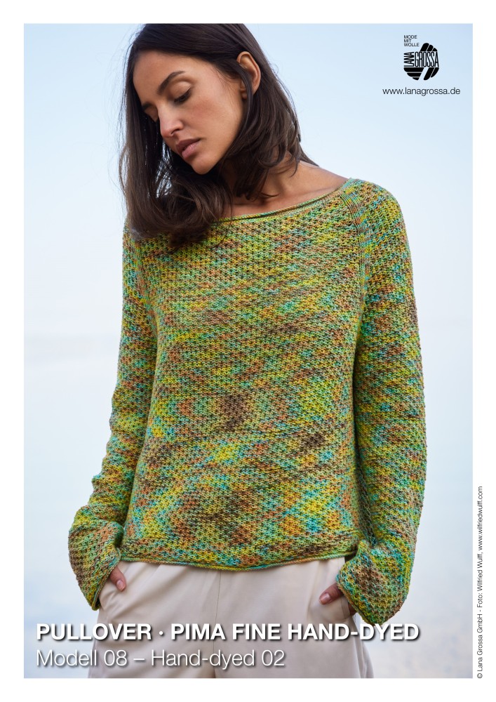 Pullover Modell 08 – Hand-dyed 02