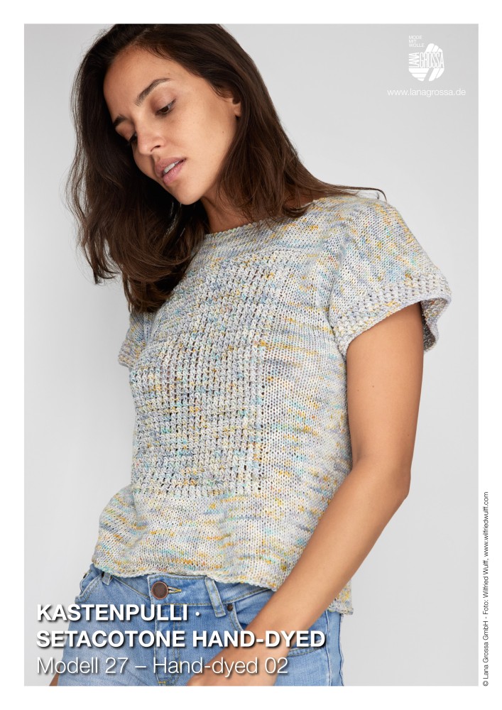 Kastenpulli Setacotone Hand-dyed Modell 27 – Hand-dyed 02