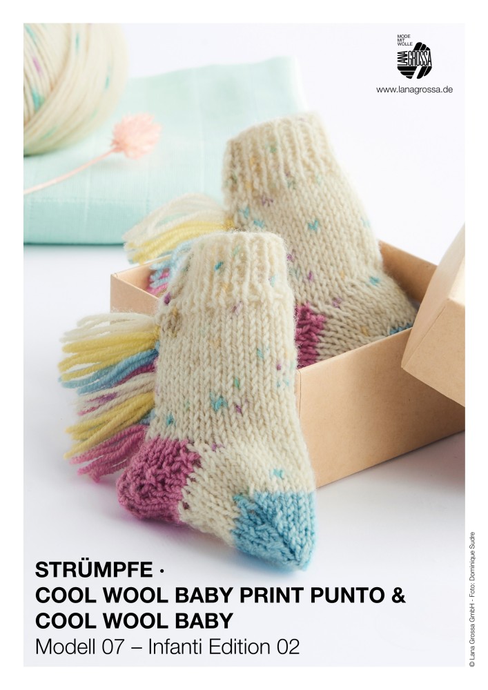 Strümpfe Cool Wool Baby Print Punto & Cool Wool Baby