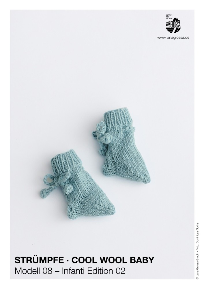 Strümpfe Cool Wool Baby Modell 08 – Infanti Edition 02