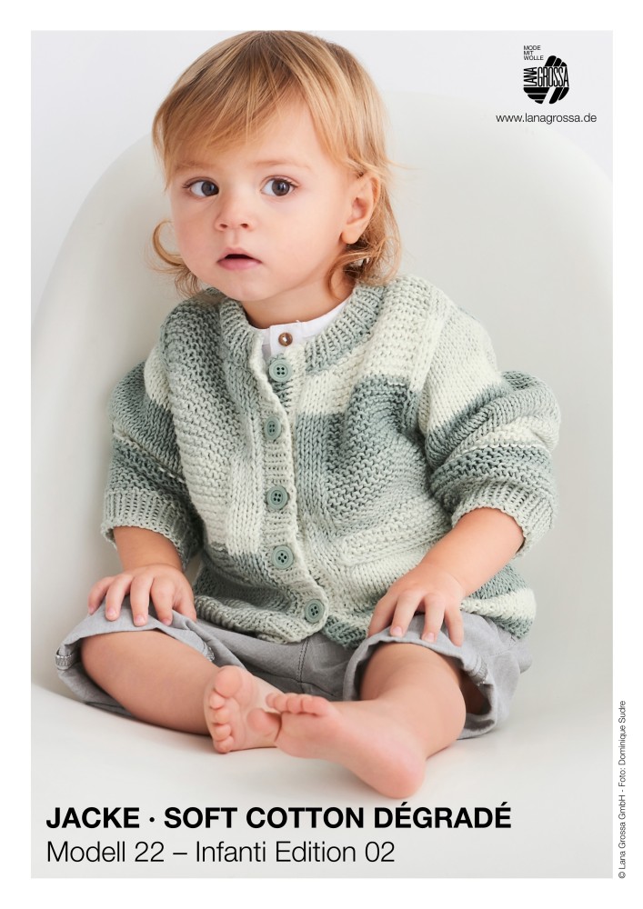 Jacke Soft Cotton Dégradé Infanti Edition 02
