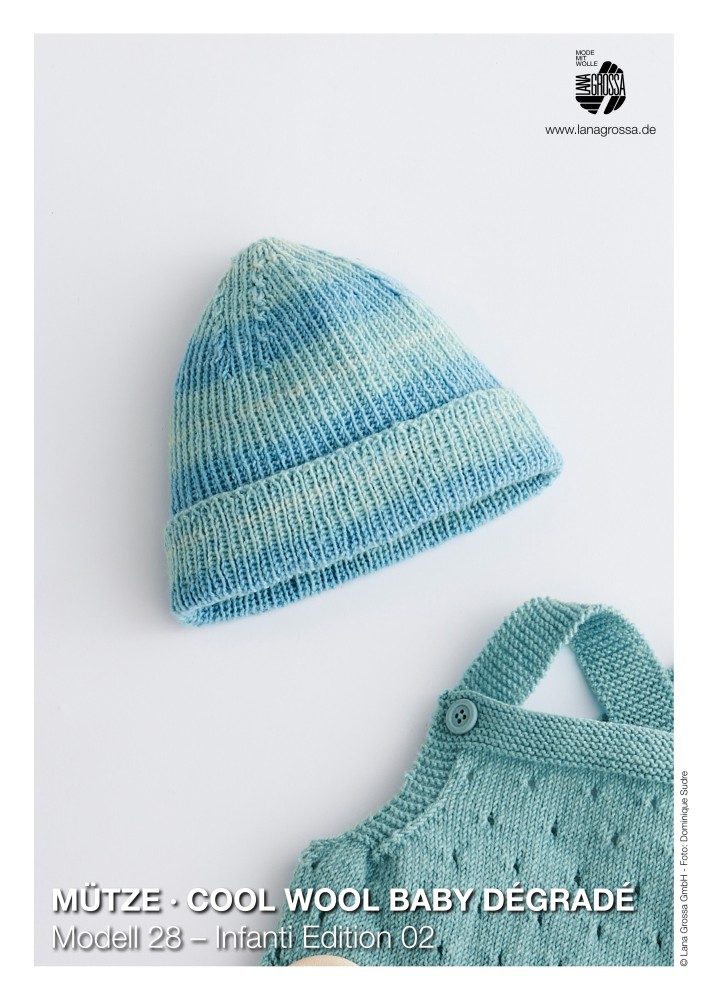 Mütze Cool Wool Baby Dégradé