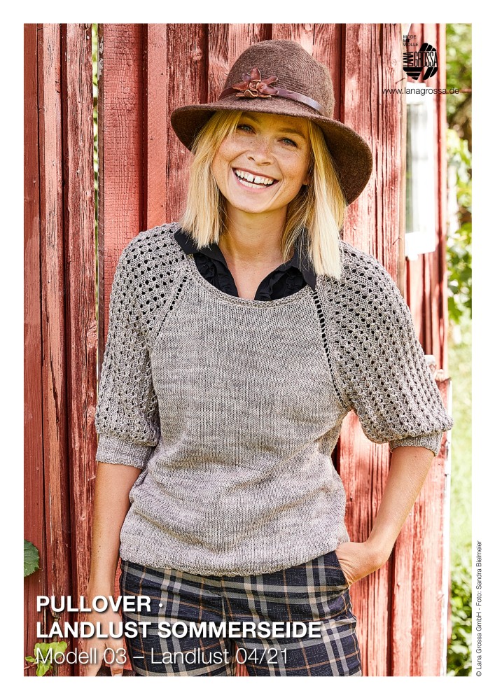 Pullover Landlust Sommerseide Modell 03