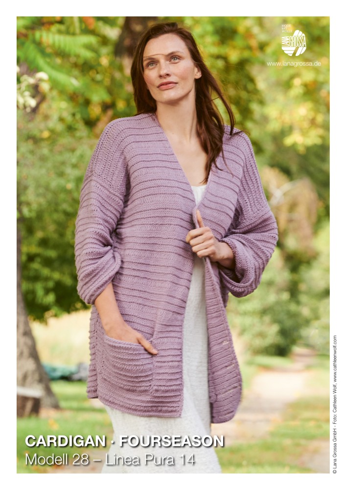 Cardigan Fourseason Modell 28 – Linea Pura 14