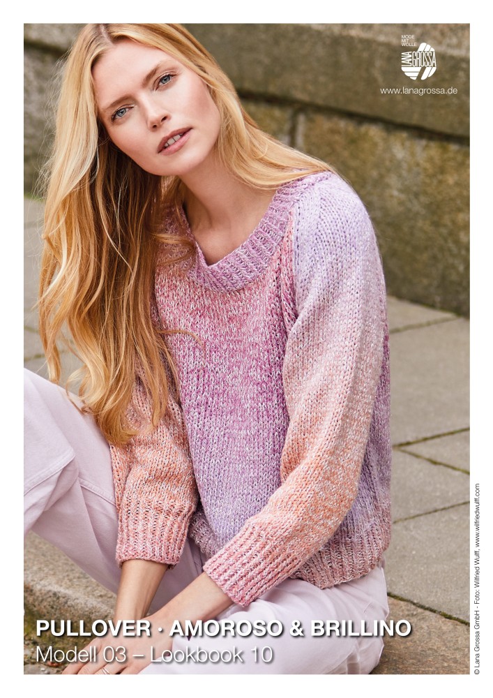 Pullover Amoroso & Brillino Modell 03