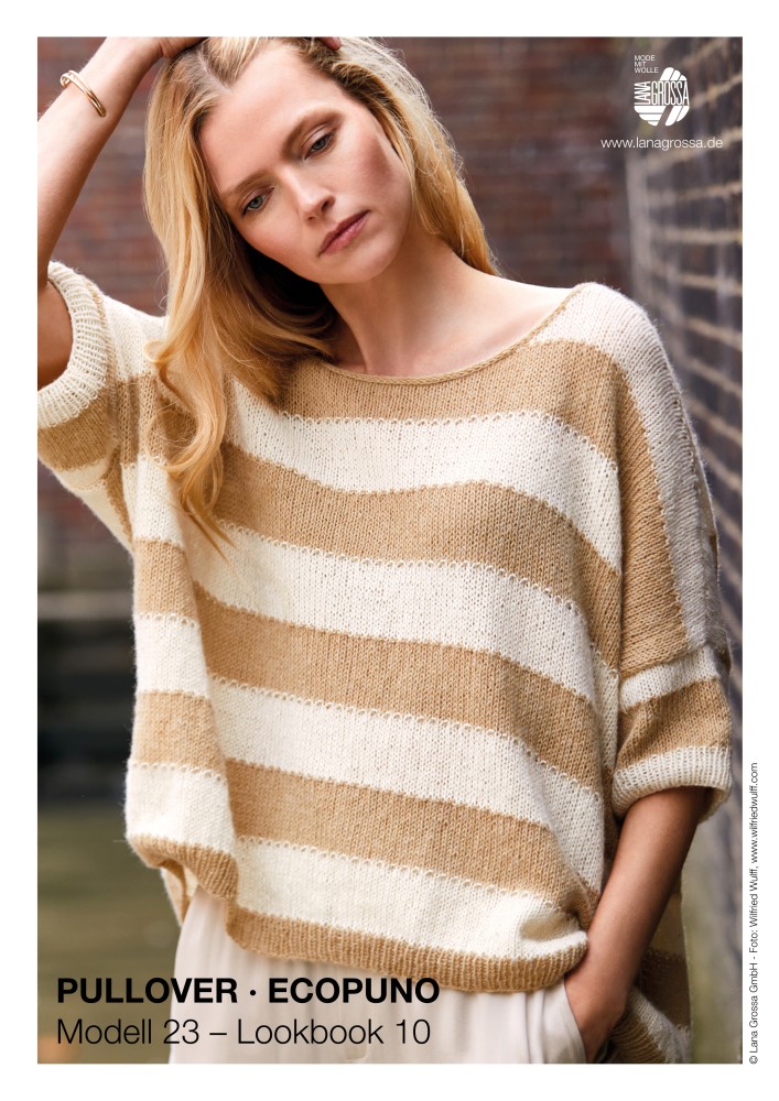 Pullover Modell 23 aus Ecopuno