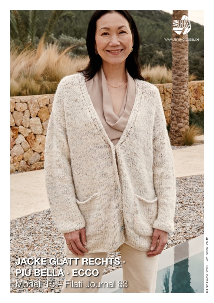 Jacke glatt rechts Più Bella · Ecco
