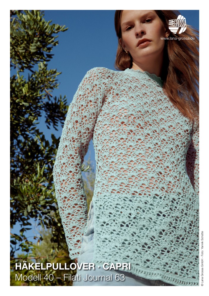 Häkelpullover Capri