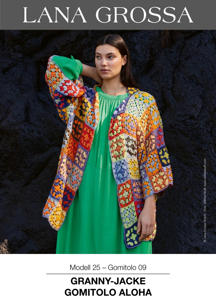 Granny-Jacke Gomitolo Aloha