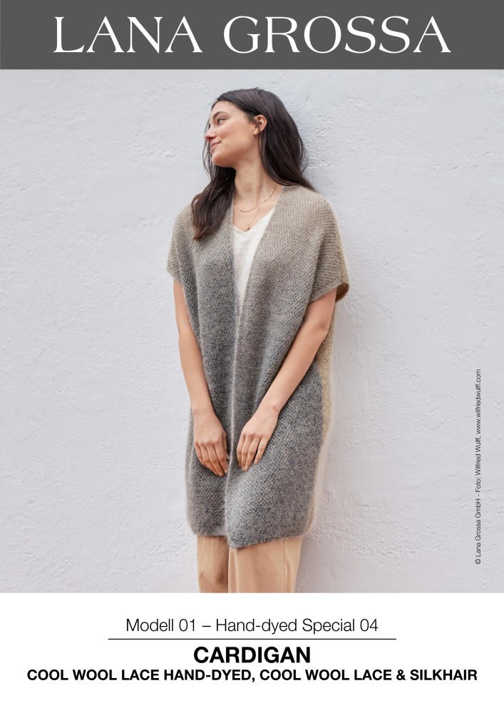 Cardigan Modell 01 – Hand-dyed Special 04