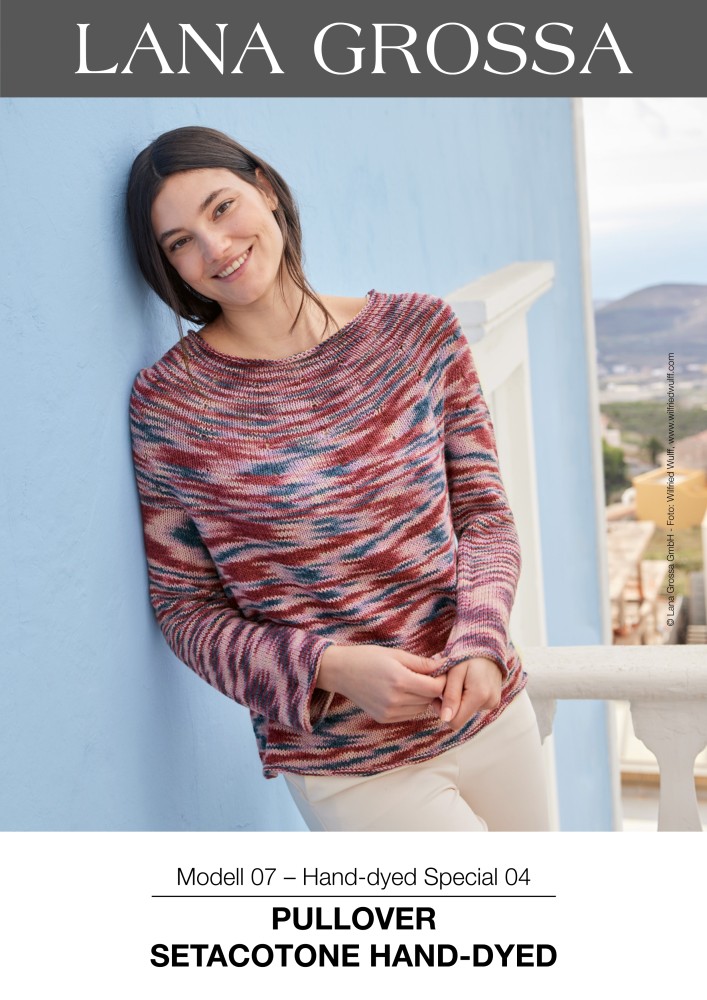 Pullover Setacotone Hand-dyed