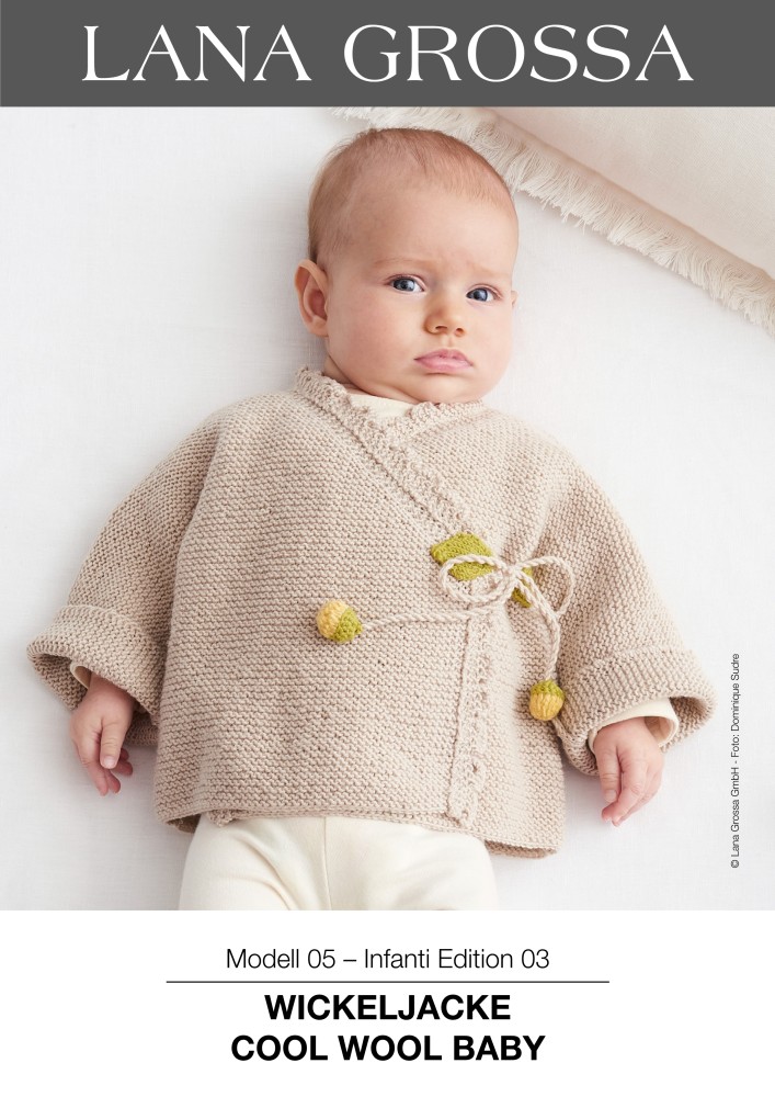 Wickeljacke Cool Wool Baby