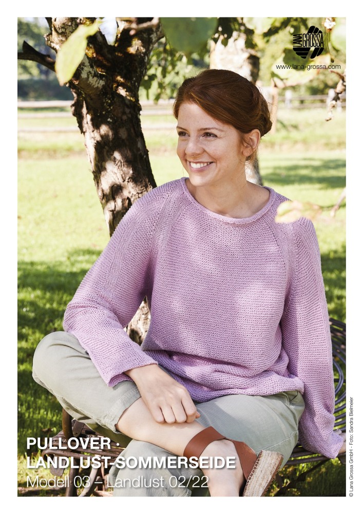 Pullover Landlust-Sommerseide Modell 03