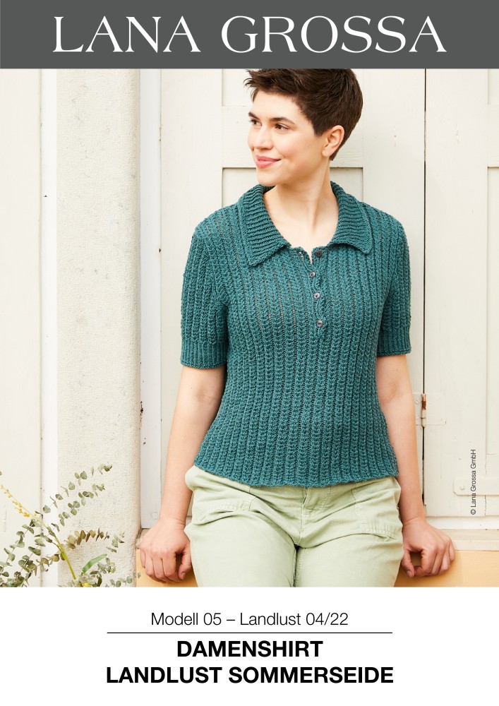 Damenshirt Landlust Sommerseide
