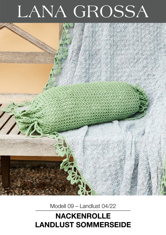 Nackenrolle Landlust Sommerseide