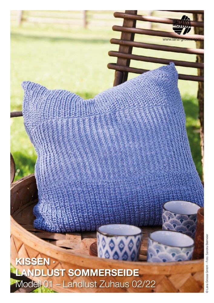 Kissen Landlust Sommerseide