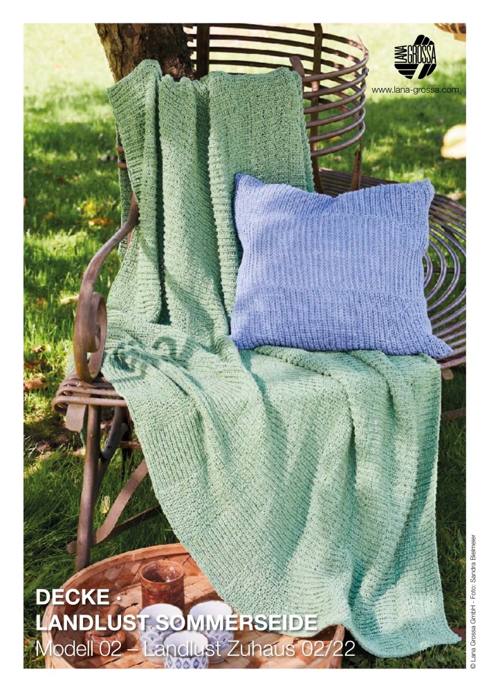 Decke Landlust Sommerseide