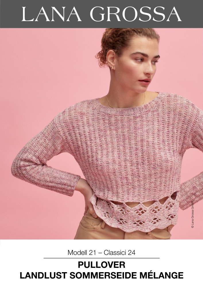 Pullover Landlust Sommerseide Mélange Modell 21 – Classici 24