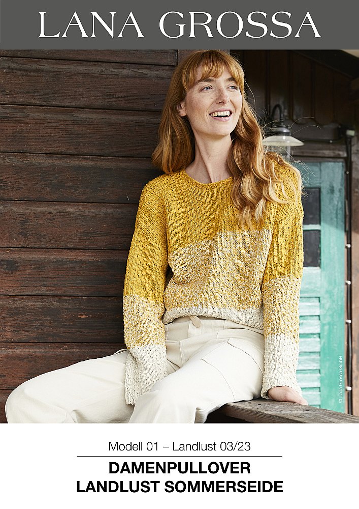 Damenpullover Landlust Sommerseide