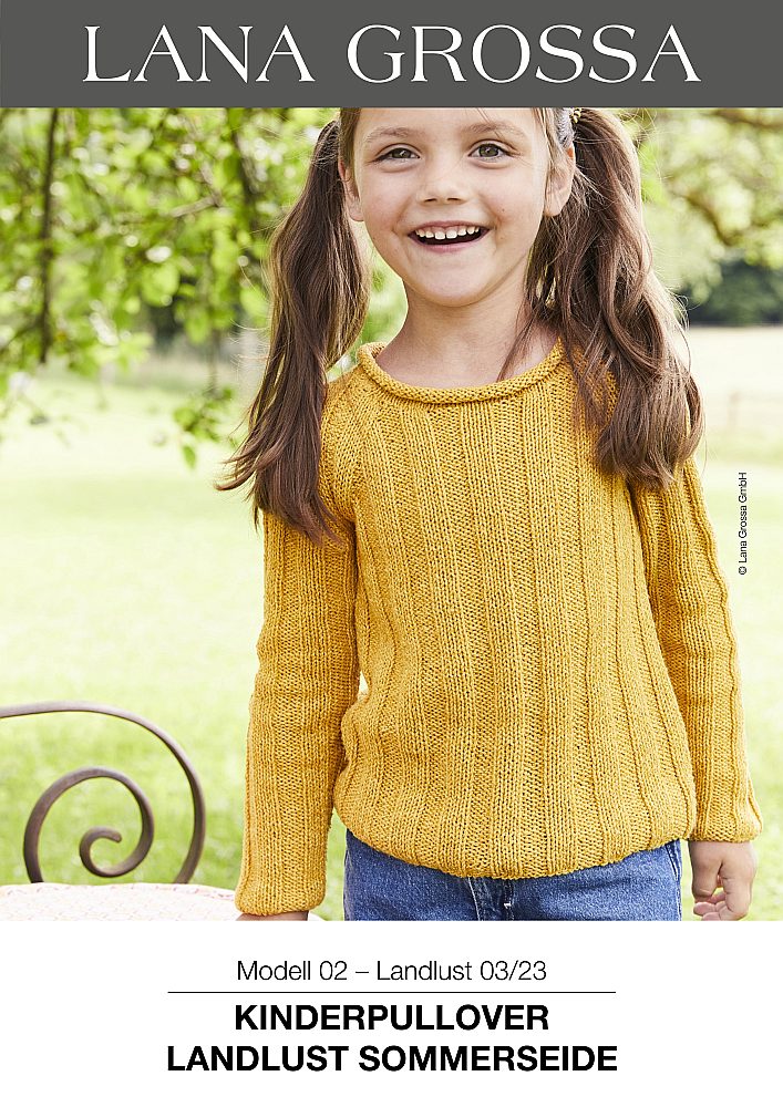 Kinderpullover Landlust Sommerseide