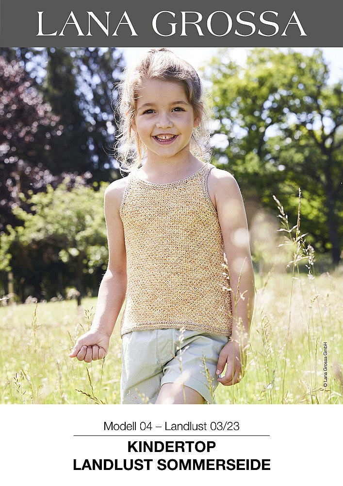 Kindertop Landlust Sommerseide