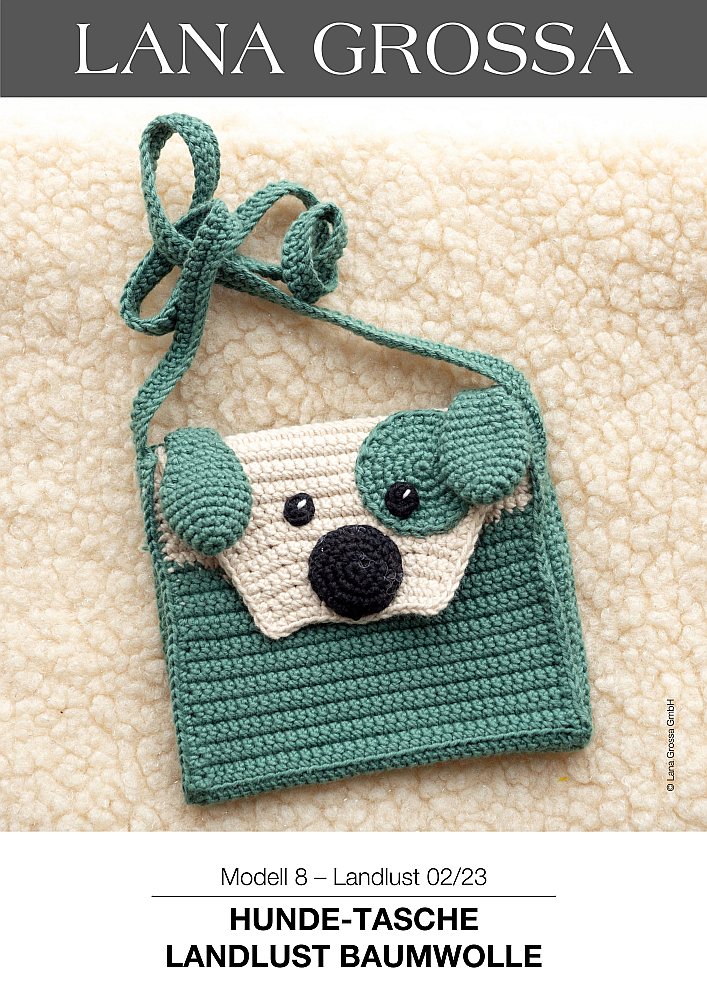 Hunde-Tasche aus Landlust Baumwolle