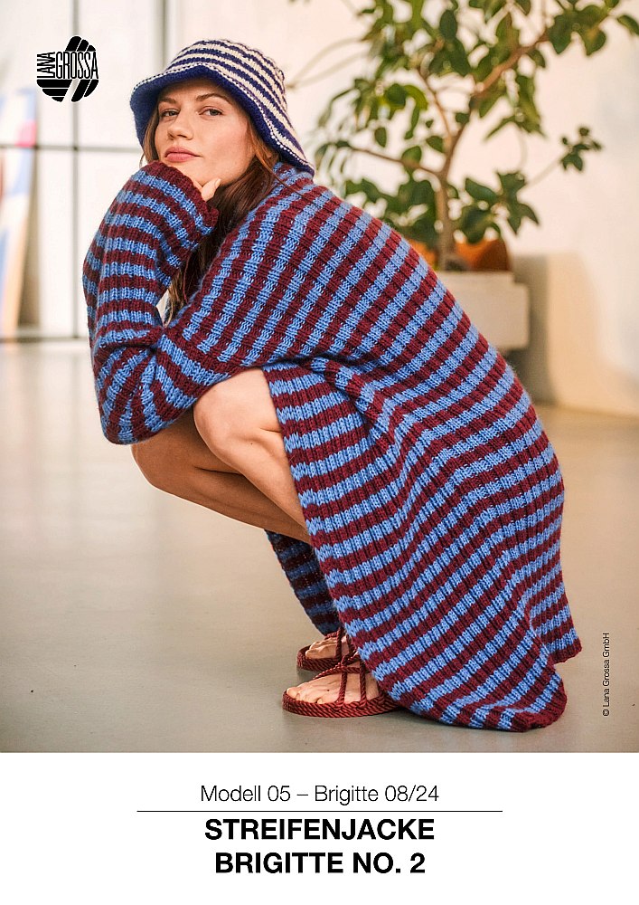Streifenjacke Brigitte No. 2