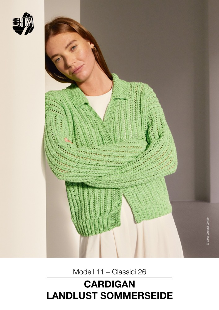Cardigan Landlust Sommerseide