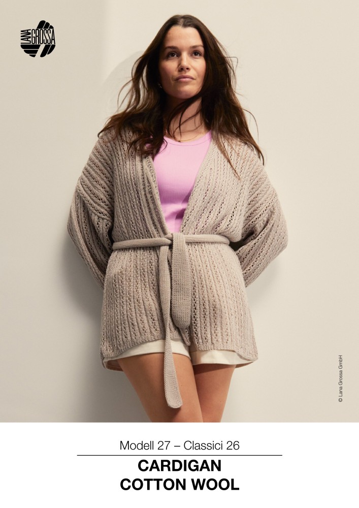 Cardigan Classici 26 aus Cotton Wool