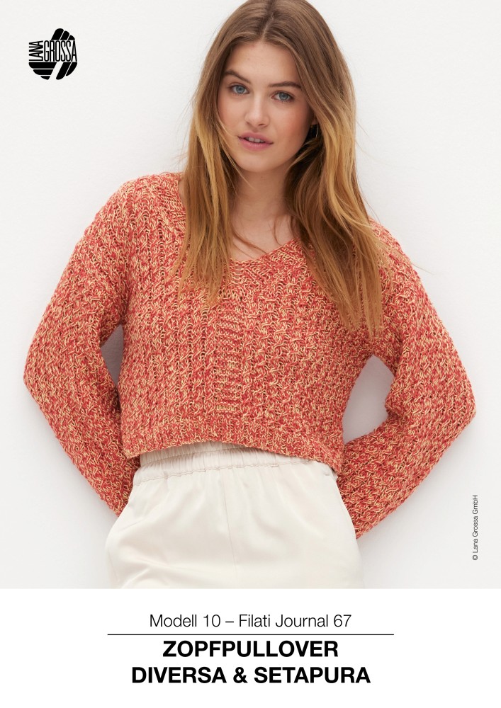 Zopfpullover Diversa & Setapura