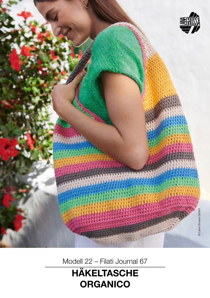 Häkeltasche Organico