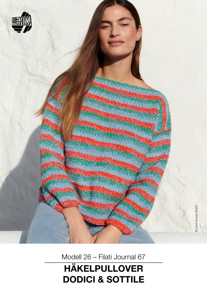 Häkelpullover Dodici & Sottile