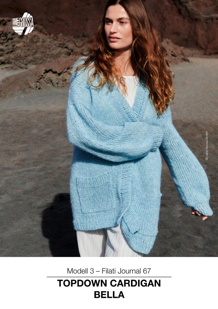 Topdown Cardigan Bella