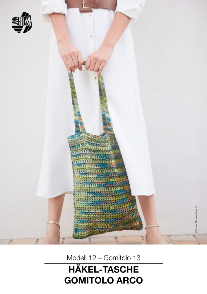 Häkel-Tasche Gomitolo Arco