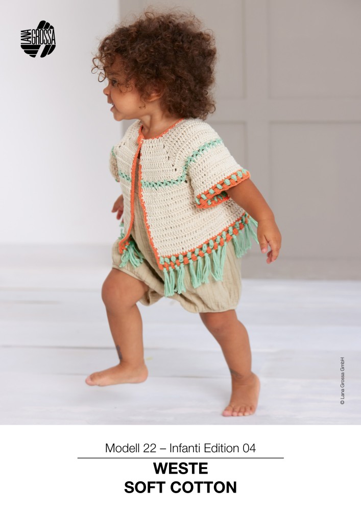 Weste Soft Cotton Kinder