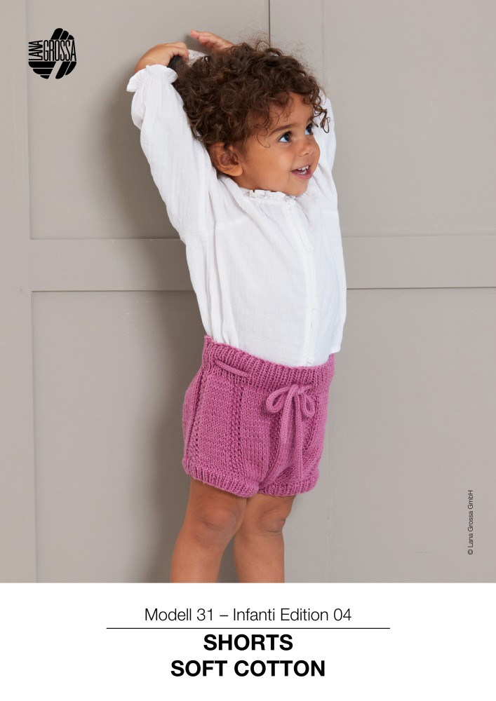Shorts aus Soft Cotton für Kinder
