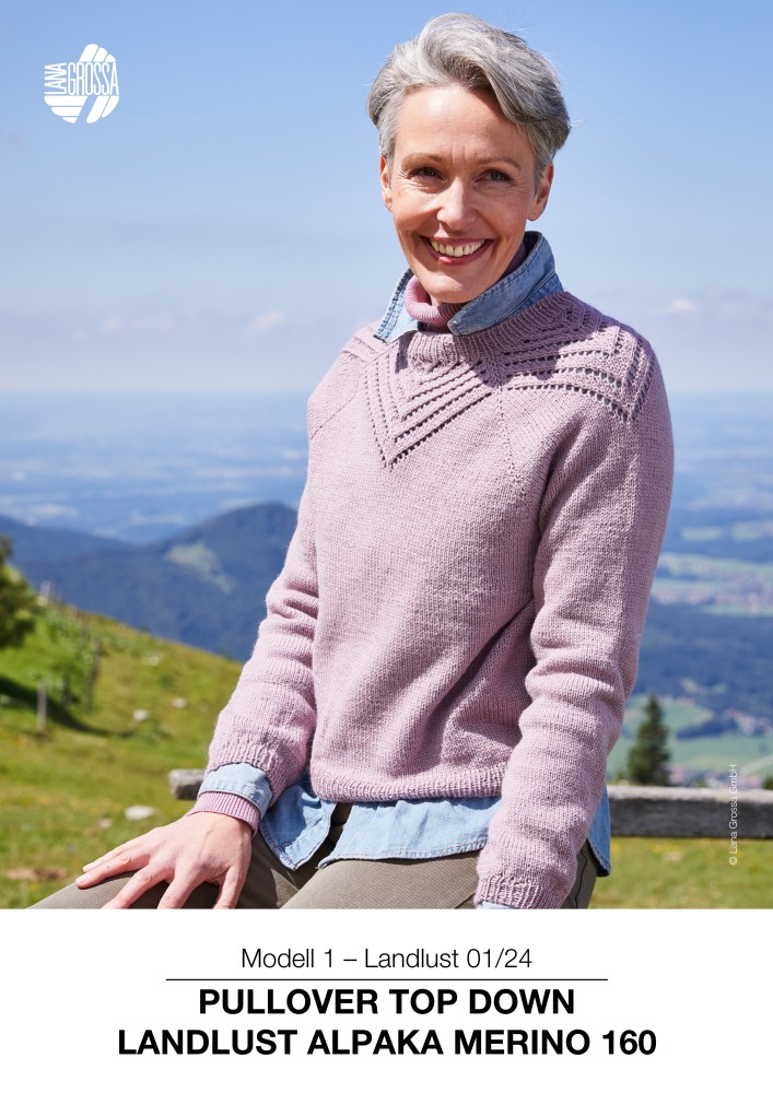 Pullover Landlust Alpaka Merino 160