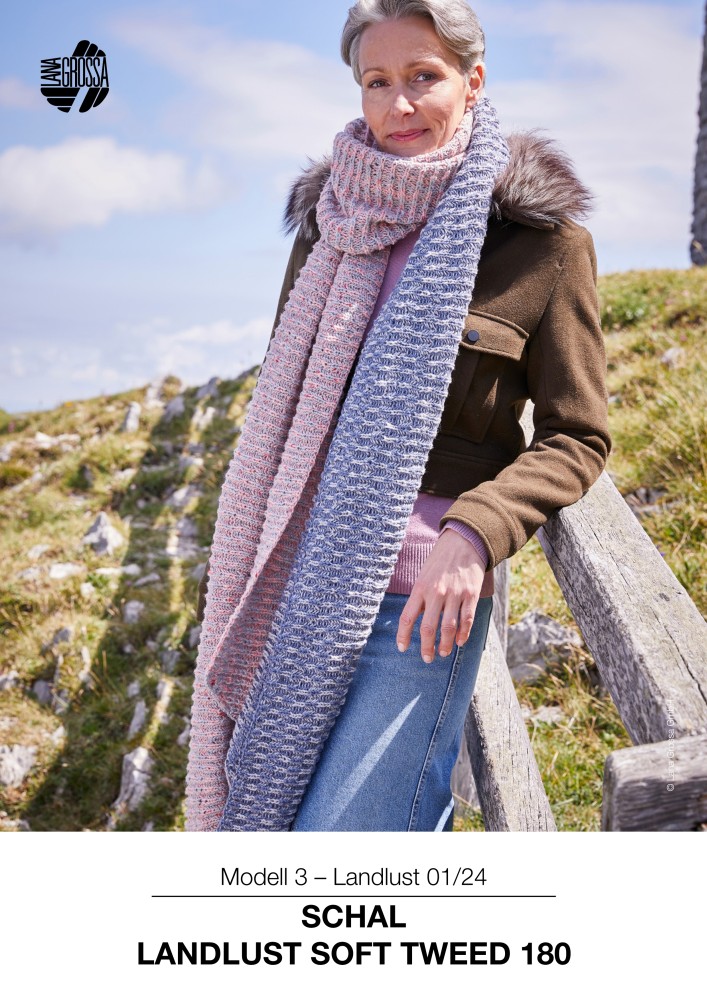 Schal Landlust Soft Tweed 180
