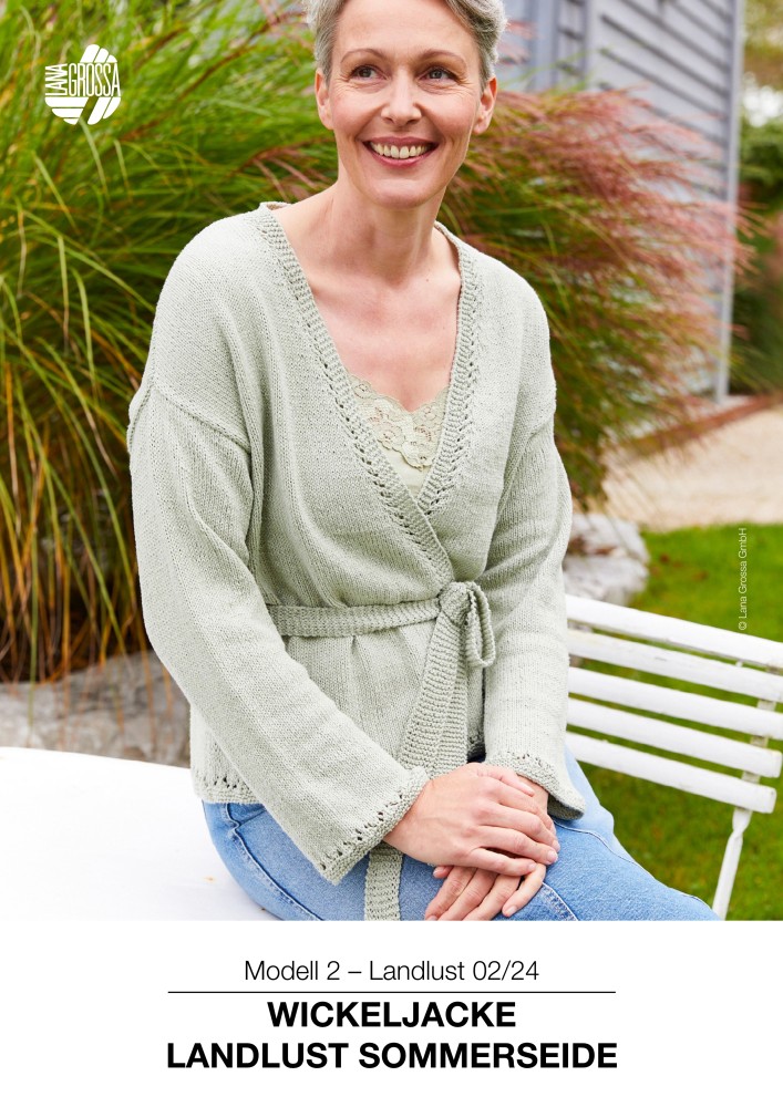 Wickeljacke Landlust Sommerseide