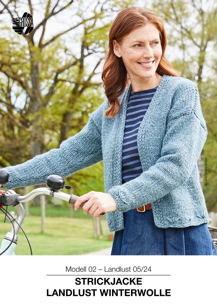 Strickjacke Landlust Winterwolle