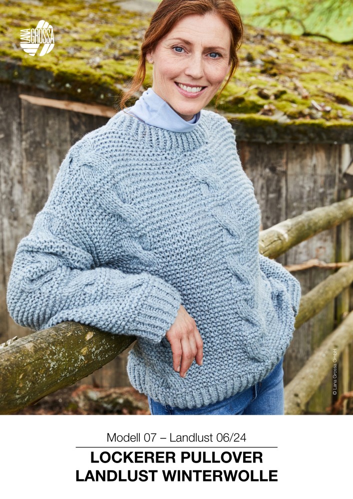 Lockerer Pullover Landlust Winterwolle