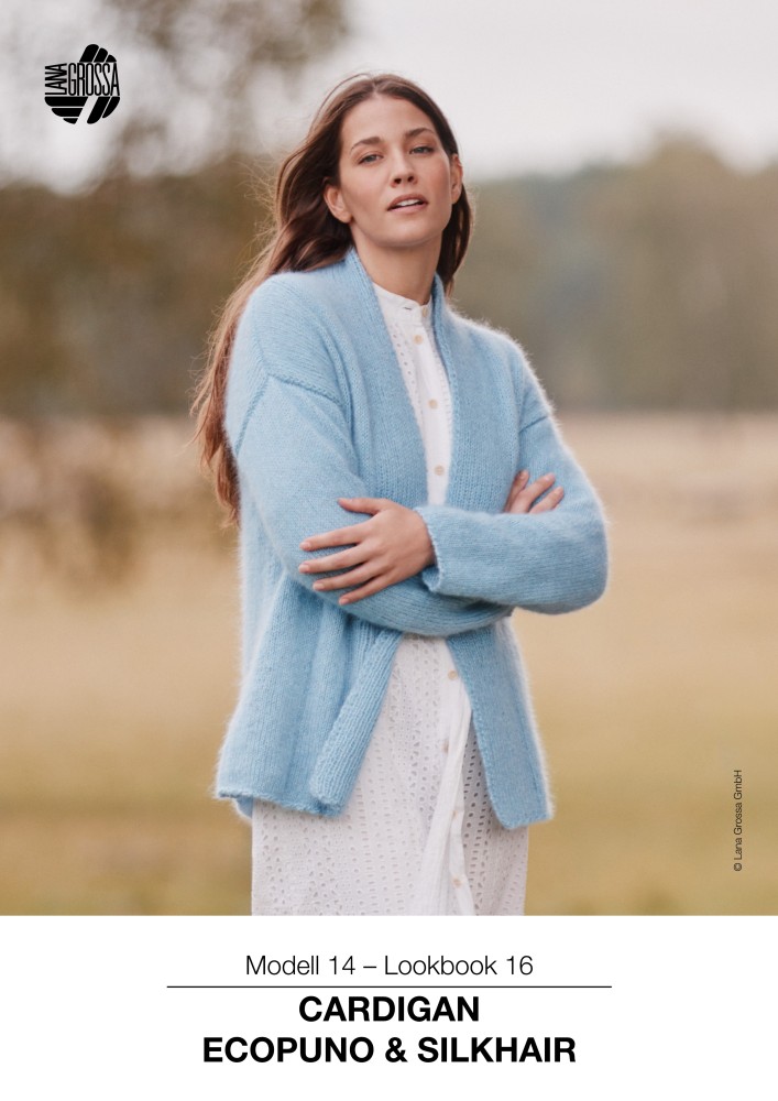 Cardigan Ecopuno & Silkhair